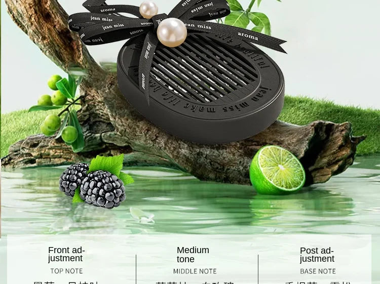 Car Fragrance Diffuser Natural Scented Car Perfume Pendant Decorate long-lasting aromatherapy fragrance piece car deodorization