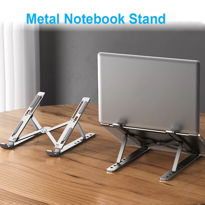 Universal Portable Laptop Stands Foldable Notebook Holder Adjustable Notebook Computer Bracket Lifting Cooling Holder Non-slip