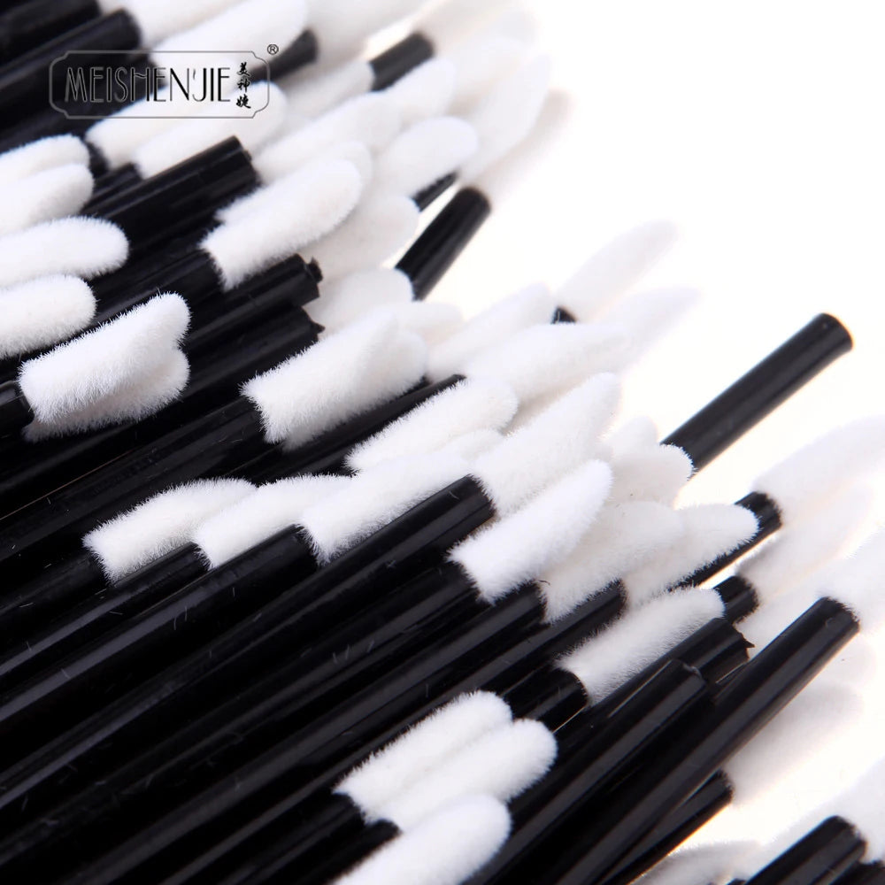 Wholesale 50/1000pcs Lip Brushes Applicators Eyelashes Brush Lipstick Brush Lip Gloss Applicator Wands Makeup Beauty Tool