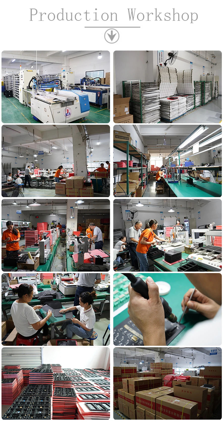 Outdoor P3 SMD1921 RGB  64x64 Dots 1/16Scan P3 Outdoor  Full Color LED Module 192x192mm  Panel Module Advertising Display Screen