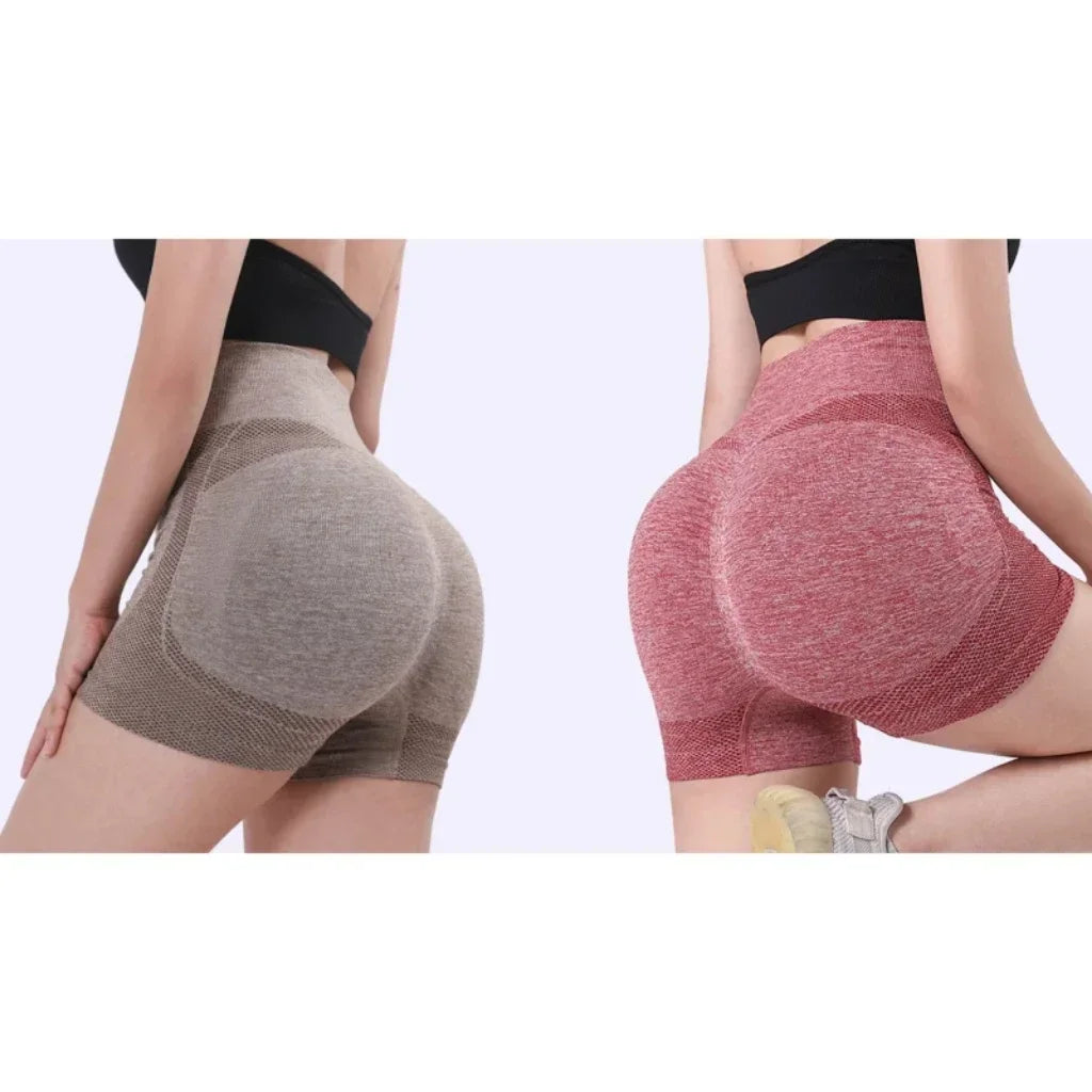 Sexy Booty Push Up Sport Yoga Shorts Women Seamless Spandex Running Cycling Short Fitness Leggings High Waist Female Gym Shorts