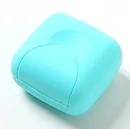 Plastic Travel Soap Box Dish Plate Case Case Holder Container Wash Shower Home Shower Bathroom Sealed Soap Case