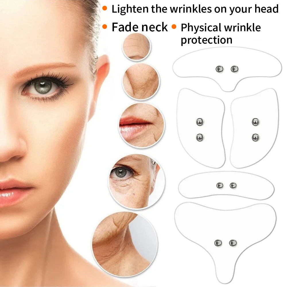 Ems Facial Lifting Massager Electric Muscle Stimulator Face Beauty Neck Skin Tightening Antiwrinkle Face Skin Care Dark Circle