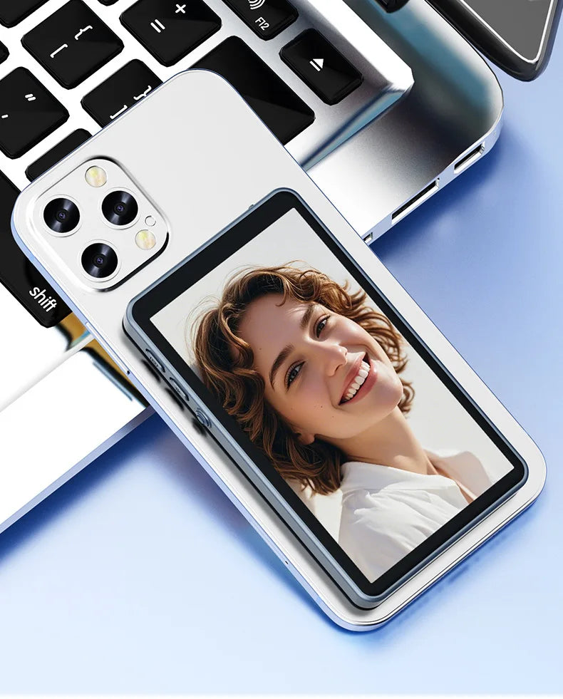 Smartphone Magnetic Monitor Screen Projector Phone Rear Camera Selfie For Vlog Live Stream Video Recording For Android iPhone
