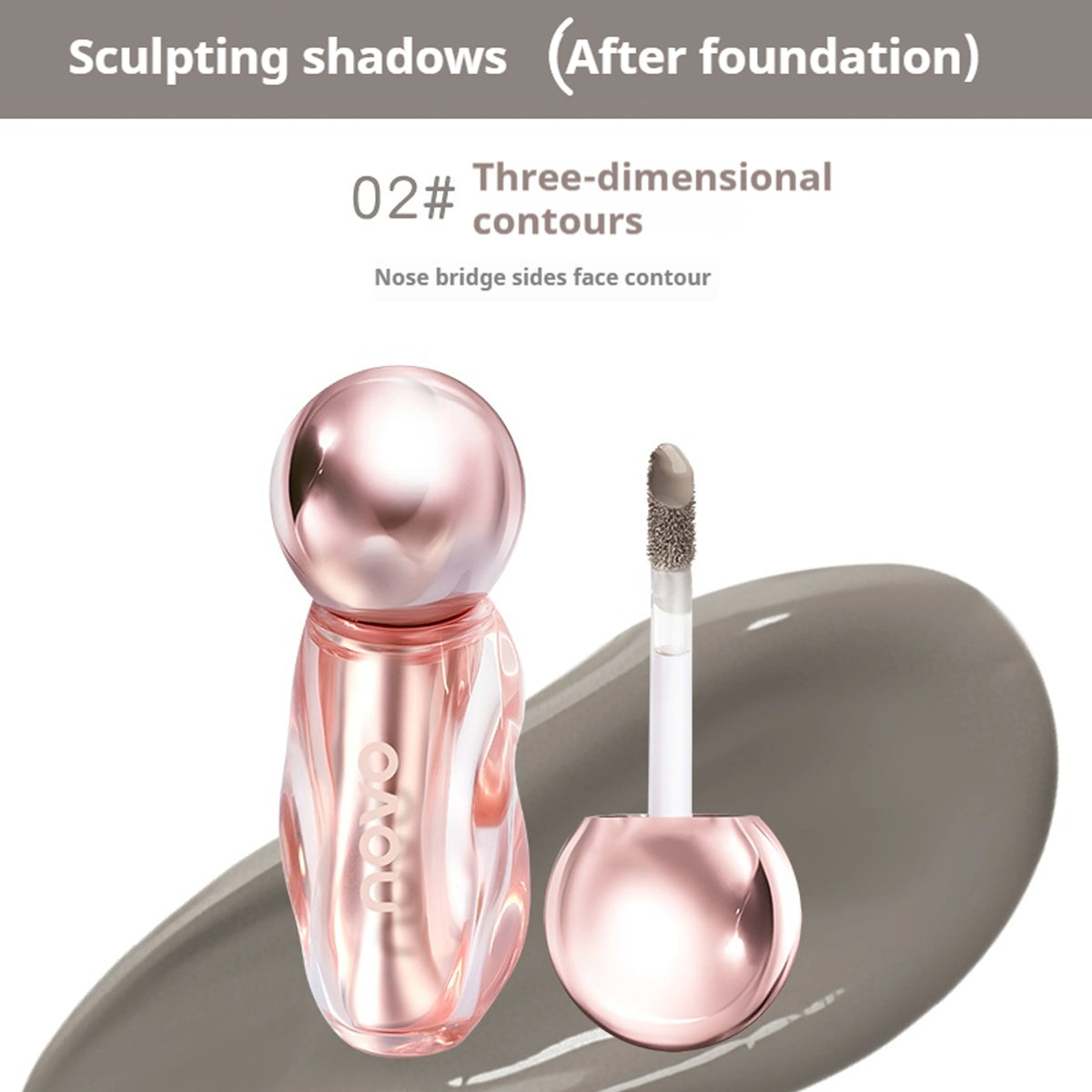 NOVO Concealer for Contouring and Brightening Facial Brightening Concealer for Acne Scars and Dark Circles