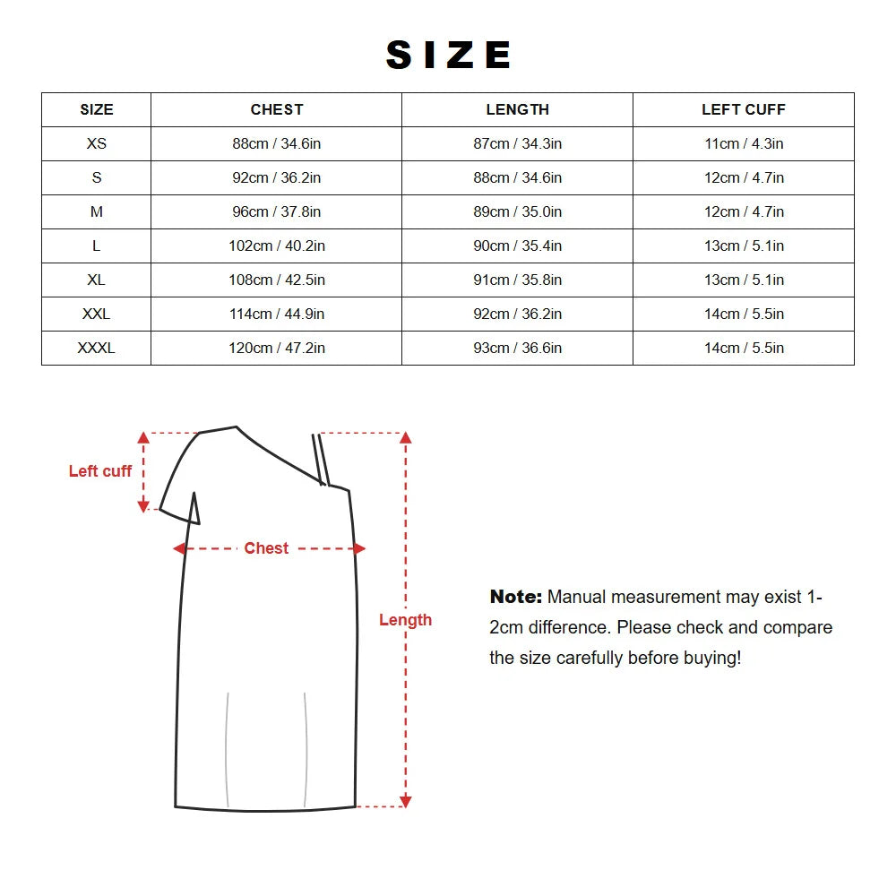 Australian Sturt Desert Peas Women's Slanted Shoulder Single Strap Short-Sleeved Dress