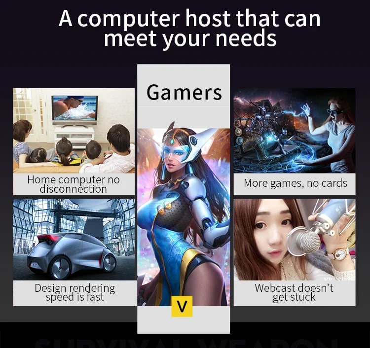 Popular I9 I7 I5 Computer Full Set 32GB RAM 1TB SSD RTX 3060 3070 3080 3090 Gpu  Home Office Gaming Pc Desktop Computer Gamers