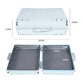 362*268*130 mm Outdoor IP67 Enclosure Waterproof Die-cast Waterproof Box Heat Sink Cooling Aluminum Enclosure Case