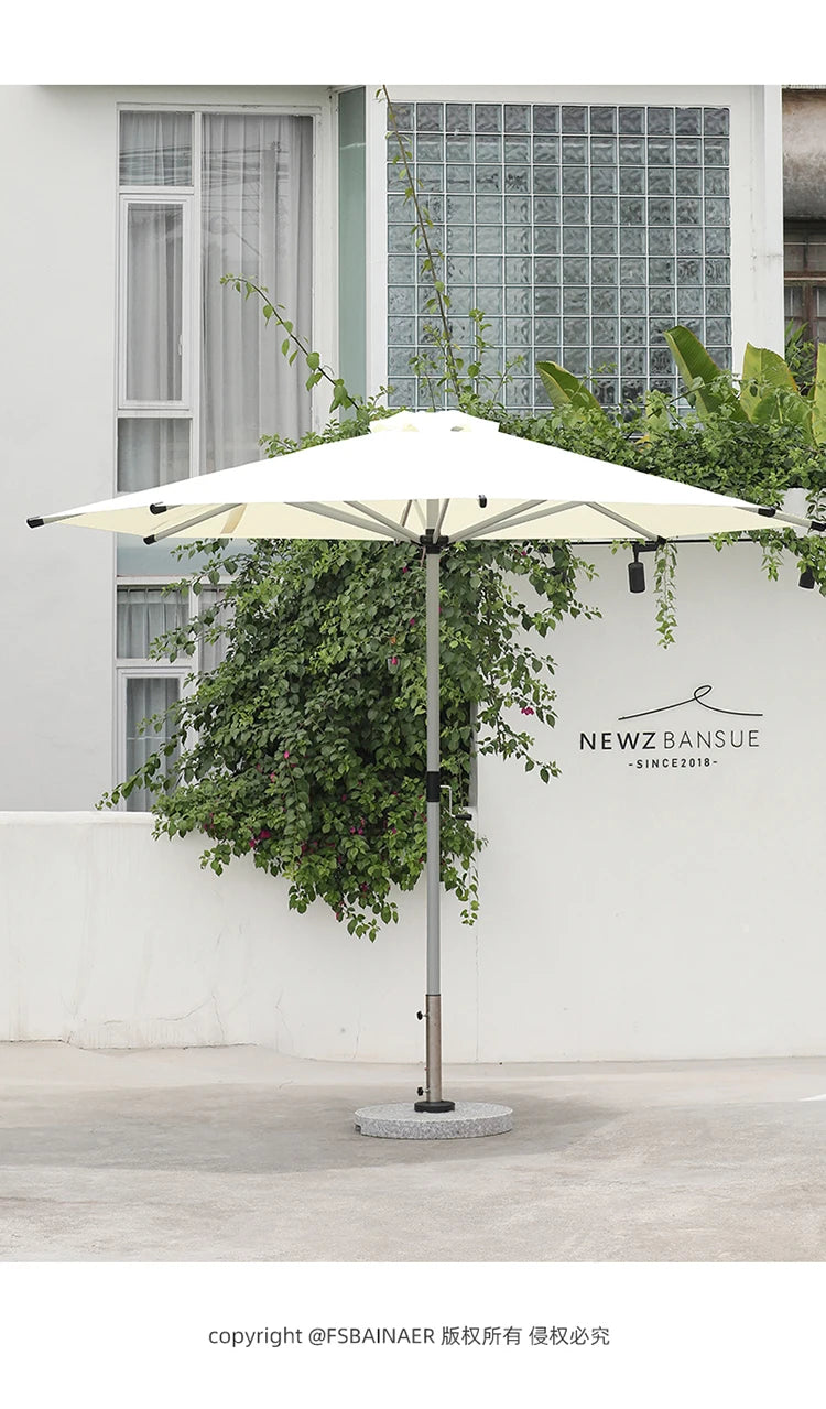 ZML Outdoor White Hotel Pool Sun Lounge Waterproof Seaside Beach Bed