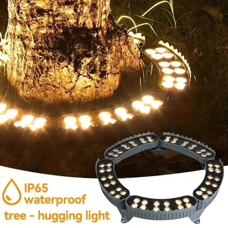 1/5 Packs LED Lawn Spotlight Tree Hugging Light 220V Outdoor IP65 Landscape Decor Light Garden Path Courtyard Sidewalk Patio