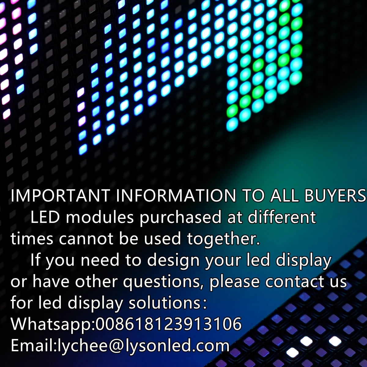 P2.5 Indoor 128x64Dots Matrix Sign RGB SMD Led Module HD Video Wall Screen Full Color Display Panel 320MMx160MM