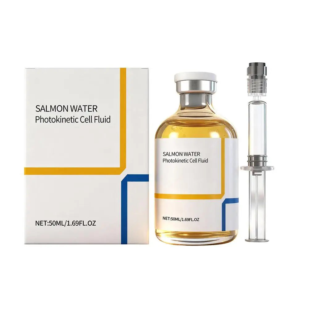 30ml Silk Peptide Ampoule Deep Collagen PDRN Firming Face Serum,Hydrating K-Beauty Essence for Elastic Glowing Skin Care