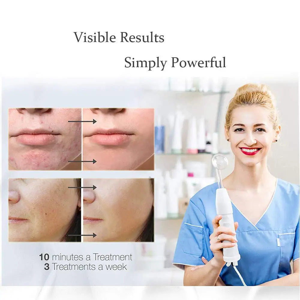 7 in 1 High Frequency Beauty Machine/ Professional Portable Handheld High Frequency Facial Skin Beauty Machine
