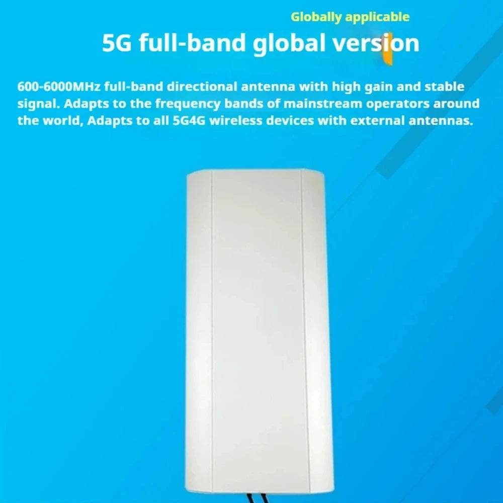 High Gain 5G 4G LTE Outdoor Enhanced Antenna 2X14dBi Dual Polarized MIMO Waterproof Antenna For Router Wireless Access Point