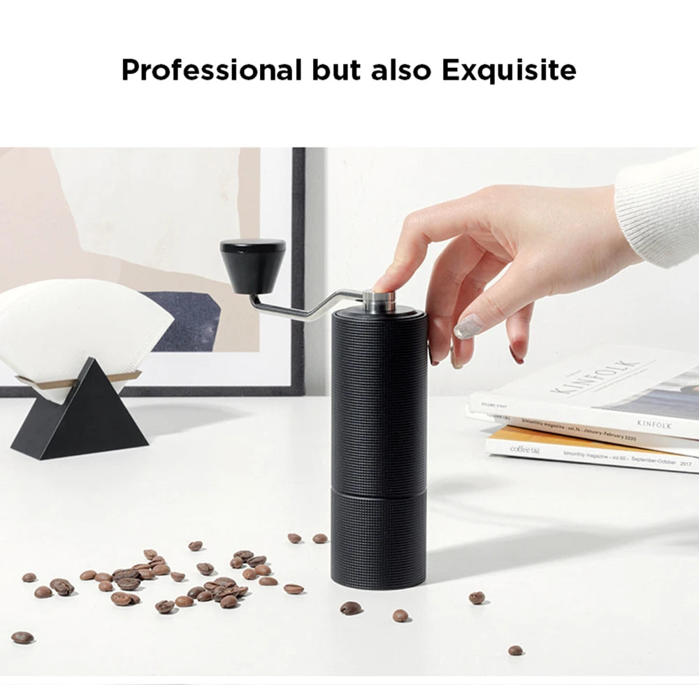 TIMEMORE Chestnut C2 C3 Manual Coffee Grinder S2C Burr Inside High Quality Portable Hand Grinder with Dual Bearing Positioning