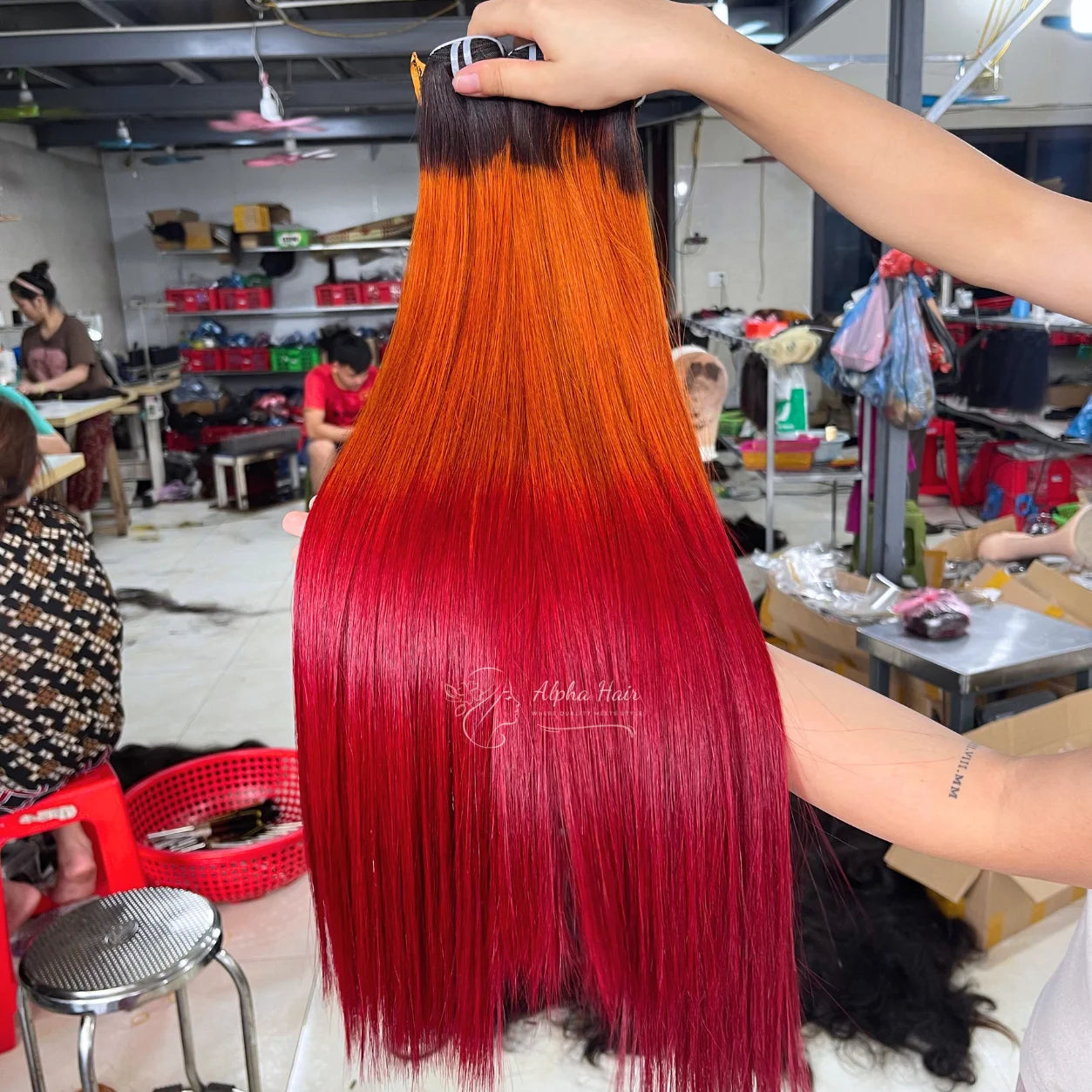 Hot Selling Large Stock Unprocessed Bone Straight Vietnamese Virgin Human Hair HD Lace Front Remy Hair Extensions Factory Price