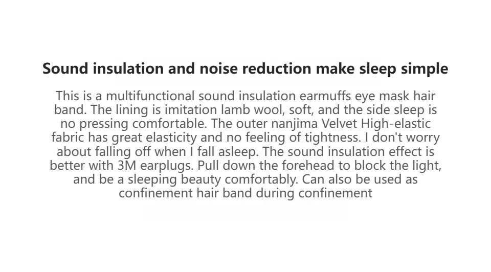 GTUBIKE Winter Earmuffs Headwear Anti-cold Warm Thickened Fleece Ear Protection Head Cover Windproof Thermal Running Headband