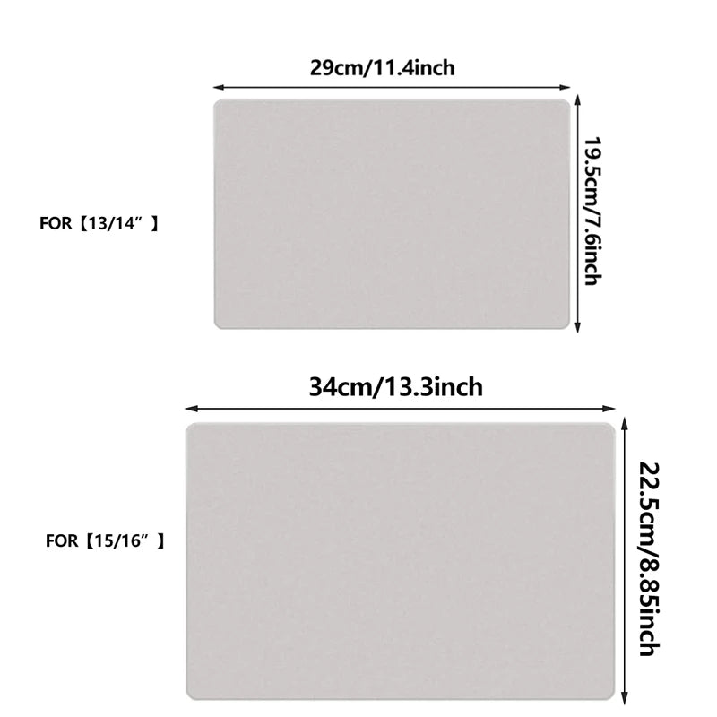 Microfiber Dustproof Cleaning Cloth Notebook Keyboard Blanket Cover Laptop Screen Cleaner Kit for MacBook Pro 13/15/16 Inch Pods