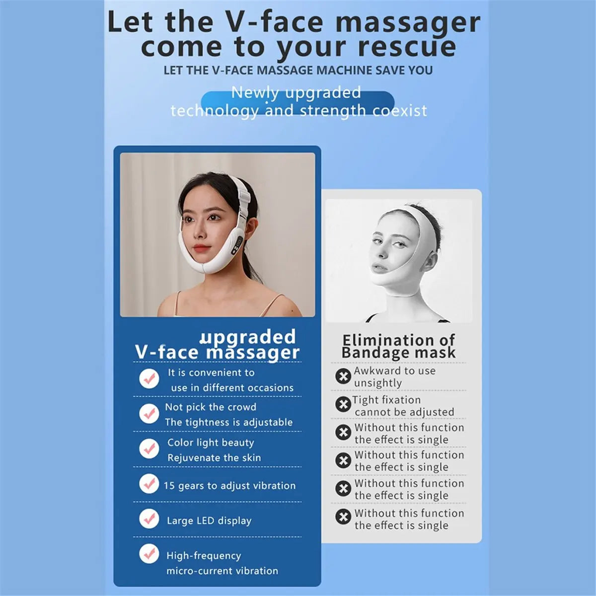 Skin Care EMS Electric Facial Massager Face Slimming Machine V Shaper Chin Cheek Lifting Firming Equipment Beauty Tool