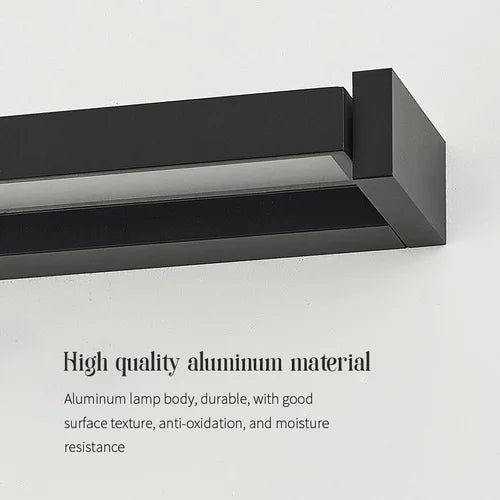 Adjustable angle outdoor waterproof outdoor wall lamp garden wiring wall lamp simple and high-end aluminum wall lamp