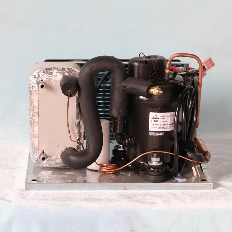 220V Water Cooled Micro Compressor Chiller H230 H200 H250 H350 for Laser Beauty Instruments Small Chiller for Fish Tank