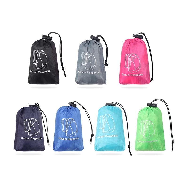 Outdoor Ultralight Folding Bag Waterproof High-volume Travel Bags Climbing Trekking Daypack for Men Women Nylon Pocket Rucksack