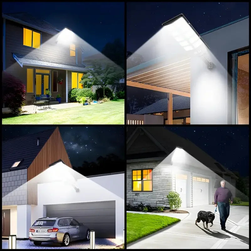 100000LM 8000W/4000W/500W Solar Led Light Outdoor Powerful Outdoor Solar Lamp Motion Sensor Waterproof Solar Street Wall Lamp