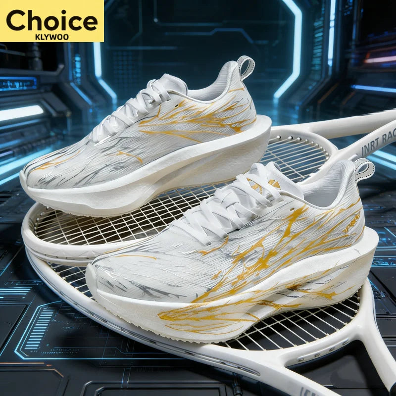 NEW Running Shoes Carbon Board Speciality Marathon Men Sports Breathable Lightweight Women's Comfortable Athletic Brand Sneakers - Beauty