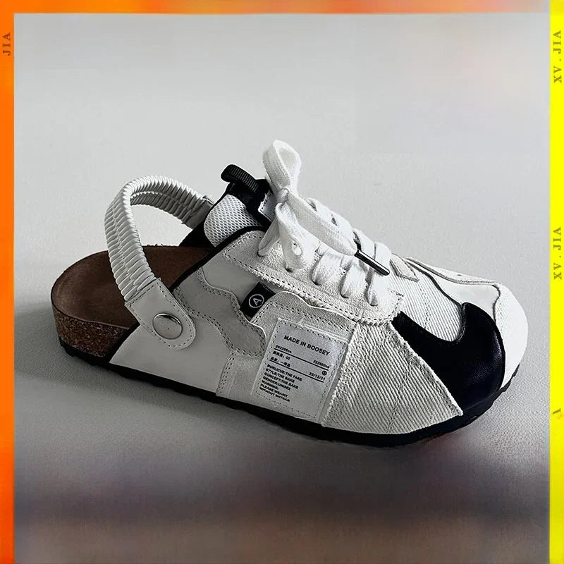 Women's Flat Bot  Sandals Summer Outdoor Wear 2025 New Ballet Sle Thi Heel Versatile Slip-On Slippers