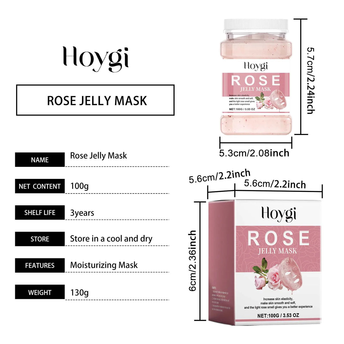 7Designs Viral Hydro Jelly Mask Powder Deep Hydrating Pore Tightening Firming Peel Off Rubber Face Mask DIY K-Beauty Home Spa