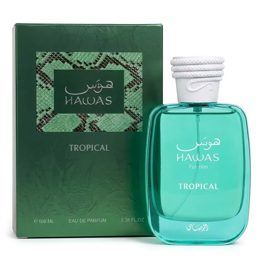 Rasasi Hawas Perfume Spray Ice Verde Thunder Lava Gold Eclat Kobra Long Lasting Eau de Parfum Scent For Men Women