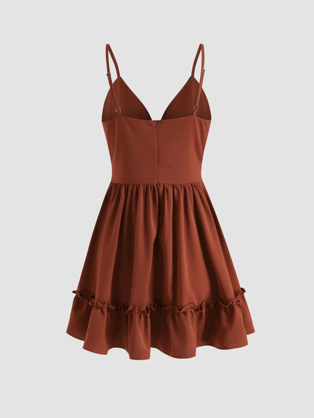 Summer Dresses for Women  V-Neck Spaghetti Strap Bowknot Backless Sleeveless Lace Mini Swing Skater Dress