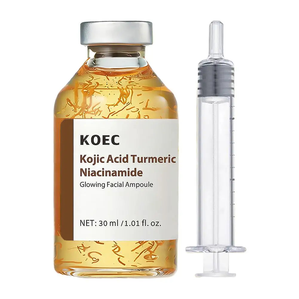 30ml Deep Collagen Silk Peptide Ampoule PDRN Firming Face Serum,Hydrating K-Beauty Essence for Elastic Glowing Skin Care 30/50ml