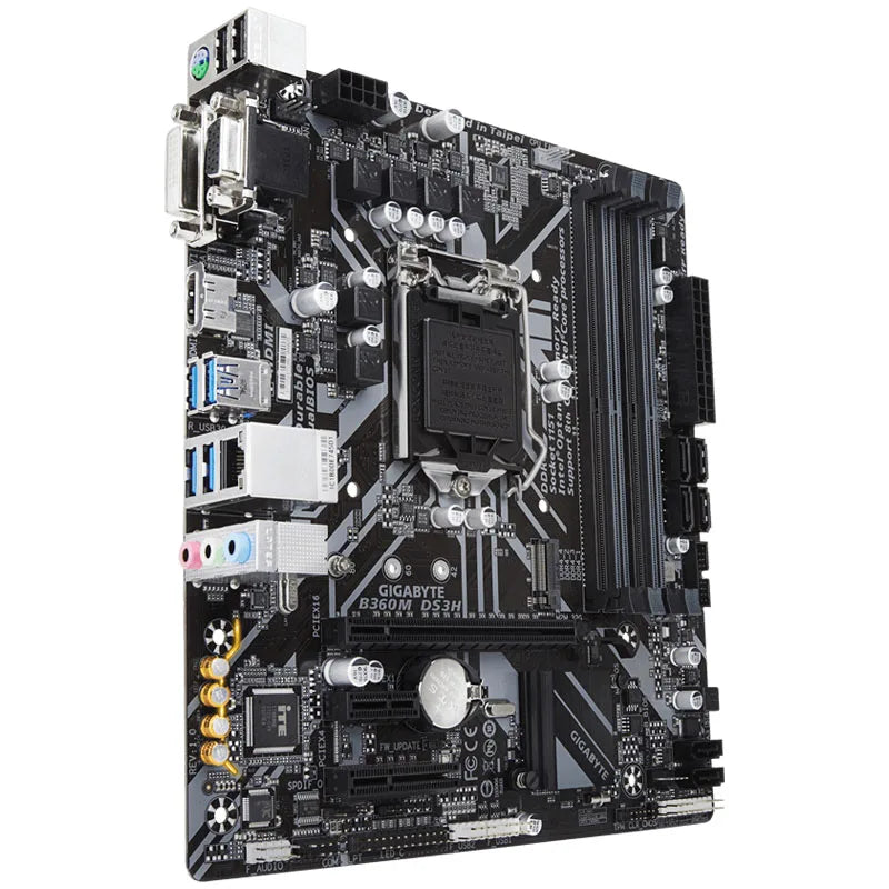 Gigabyte B360M DS3H original LGA 1151 DDR4 B360 desktop computer motherboards