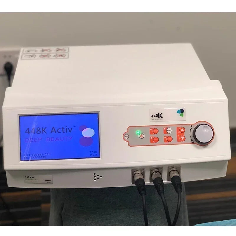 2026 new CET RET Thermal System Indiba Tecar Intelligent Diathermy Machine Physiotherapy 448khz ER45 Body Shaper