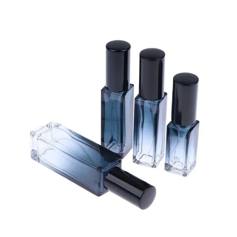 1/3/6PCS SET 5/9/20ml Perfume Bottle Square Glass Spray Empty Bottle Travel Portable Sample Atomizer Refillable Container Mini
