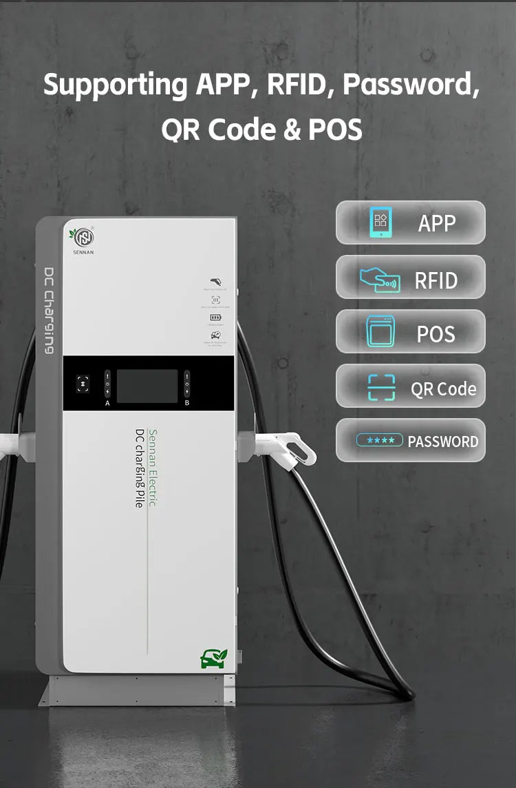 Custom Car Charger 60KW 80KW 120KW 3Phase,Commercial Fast EV Charging Station High Power Electric Vehicle Charger Professional