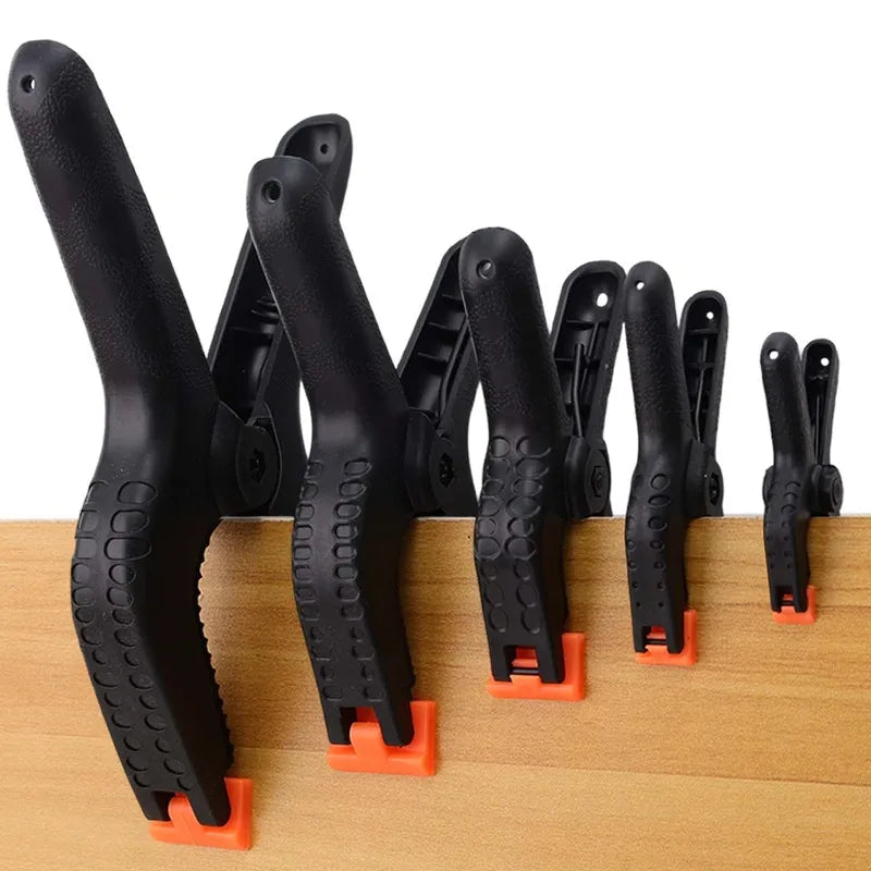 Plastic Adjustable Woodworking Clamps Wood Working Spring Clip Photography Background Fixed Clamps Laundry Clothes Drying Pegs