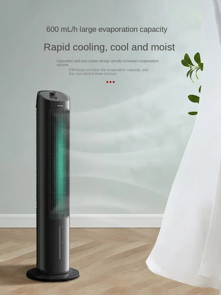 Gree 220V Portable Mini Air Conditioner Fan Household Mobile Tower Water Cooler Fan LYH