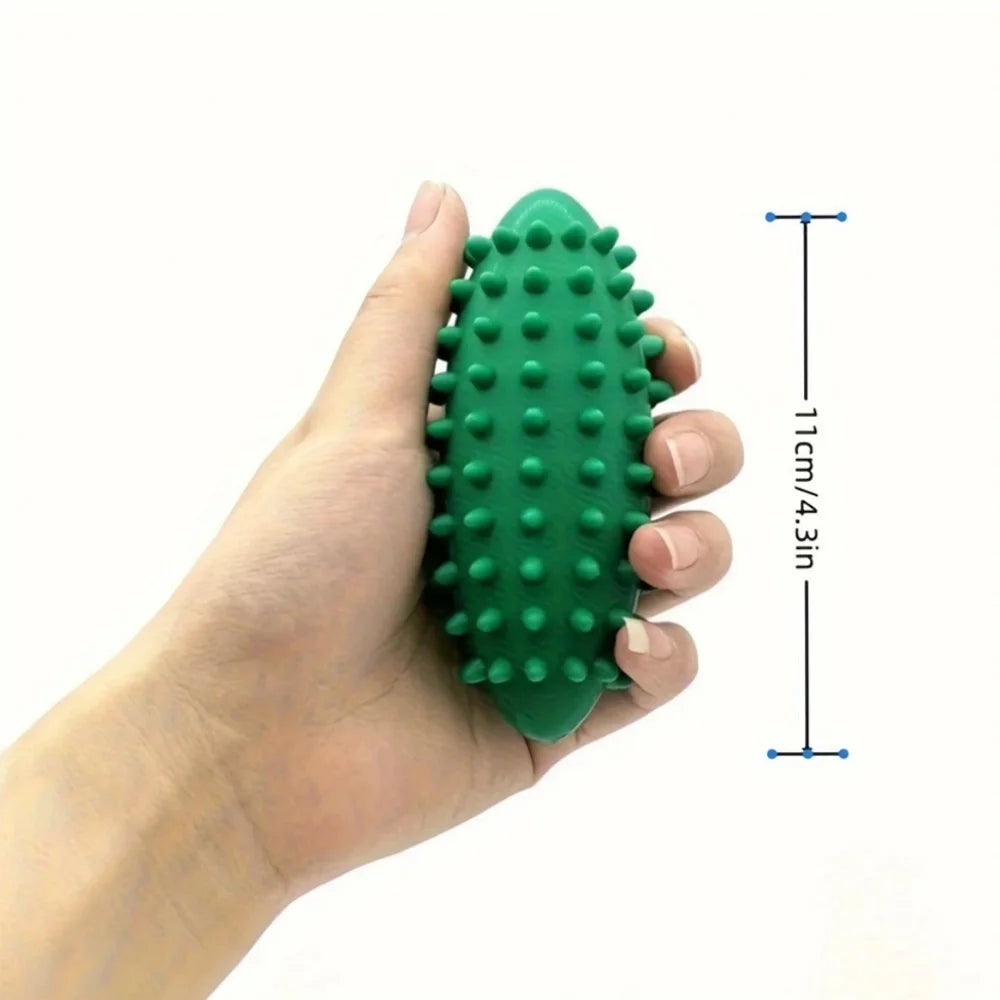 Sea cucumber massage ball, PVC spine massager, mini portable fitness foot massage ball, deep muscle relaxation fascia ball