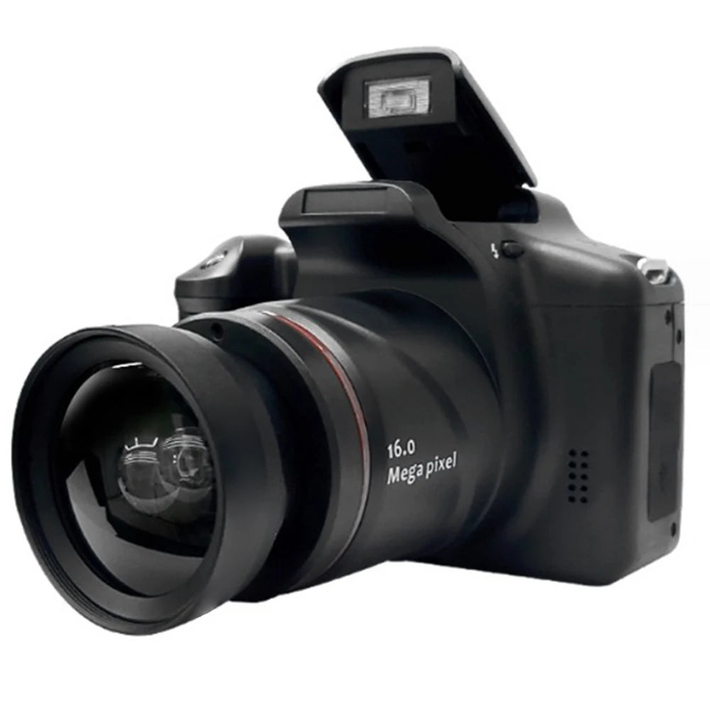 16MP Digital Camera with 2.4 Inch LCD Screen Vlogging Camera 16X Digital Zoom Video Camera for Photography and Video