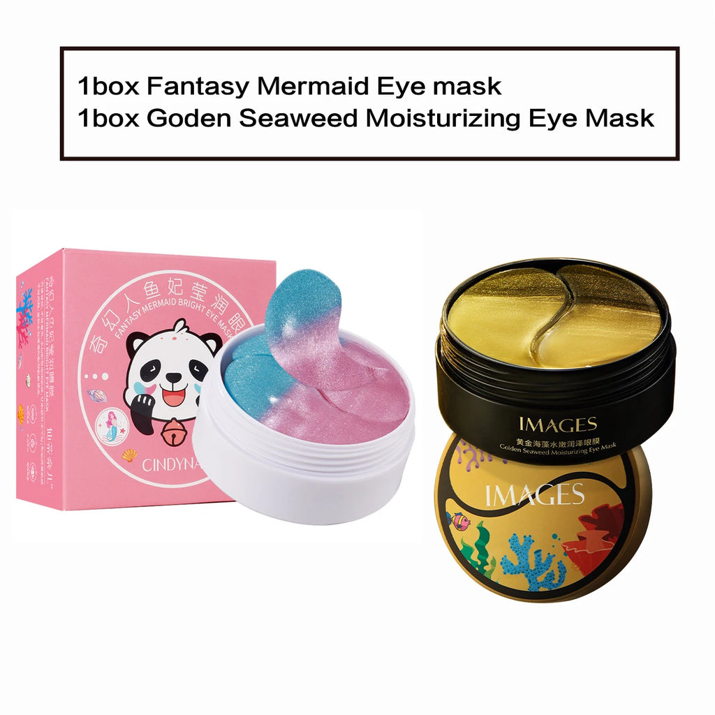 60 Pieces (30 Pairs) of Hydrating Eye Masks, Nourishing and Moisturizing the Skin Around the Eyes, Making the Skin Around the Eyes Smooth and Soft, Exquisite Eye Masks with a Two-Tone Design