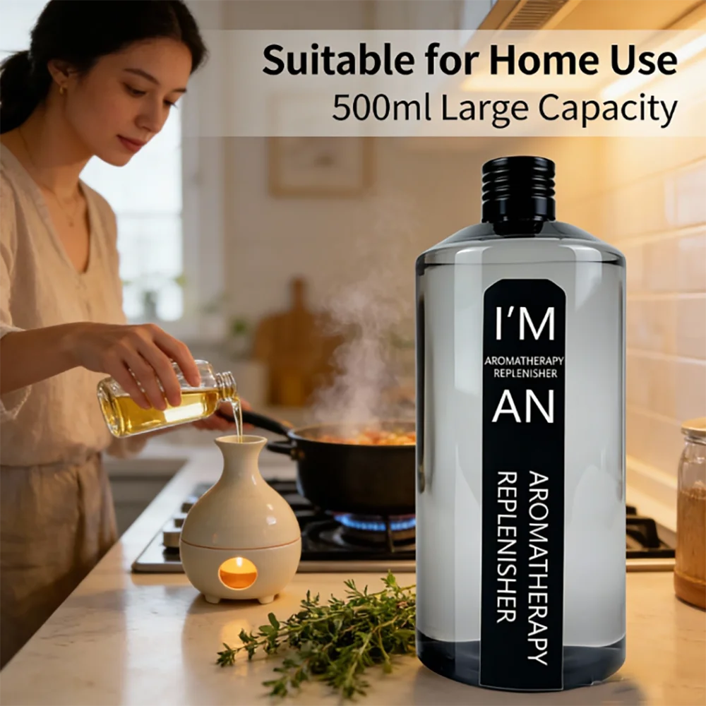 500ML Marriott Hilton Ritz Carlton Fragranc Oil Fireless Aromatherap Replenisher Fluid for Home Hotel Diffuser Essential Oil New