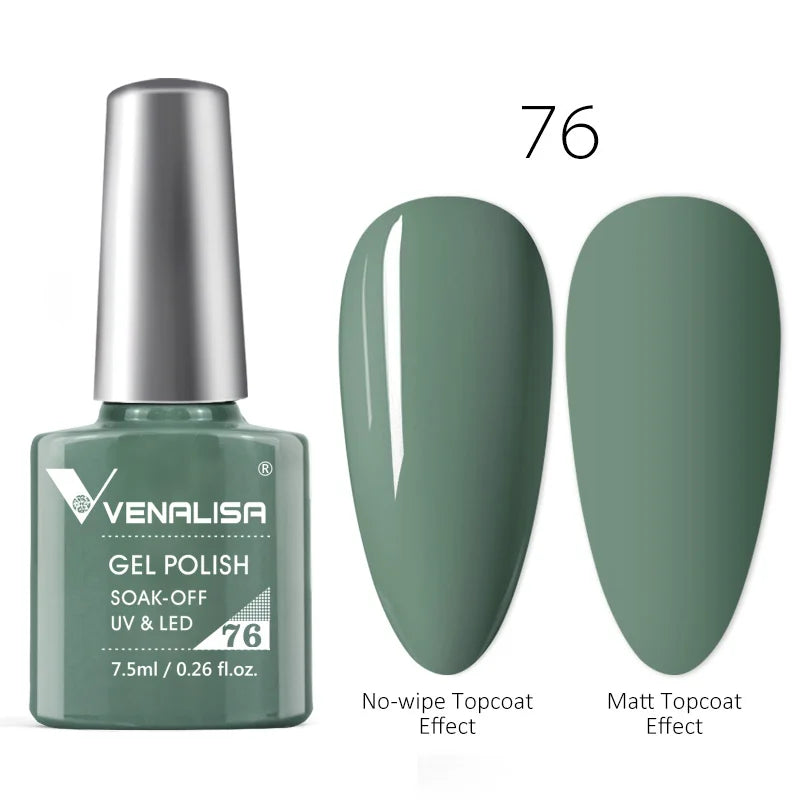Venalisa TPO Free Earth Brown Autumn Color Collection Nail Gel Polish Soak Off UV LED Gel Varnish Gorgeous Gel Nail Manicure