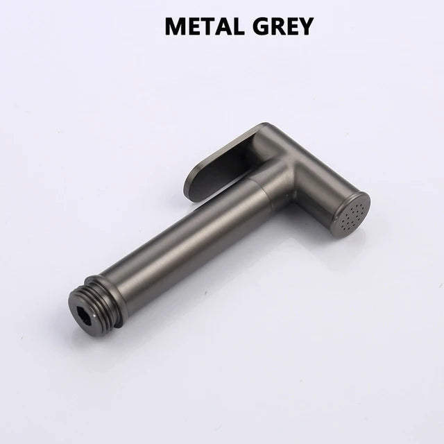 Brass Handheld Toilet Bidet Sprayer Set Accessories Black Bidet Faucet for Bathroom Sprayer Shower Head Self Cleaning White