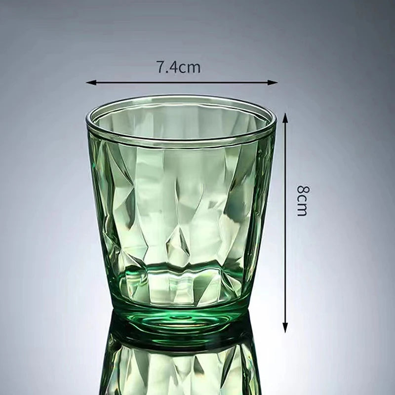 Acrylic Drinking Glasses Shatterproof Water Tumblers Unbreakable Reusable Beer Champagne Cup Dishwasher Safe For Party