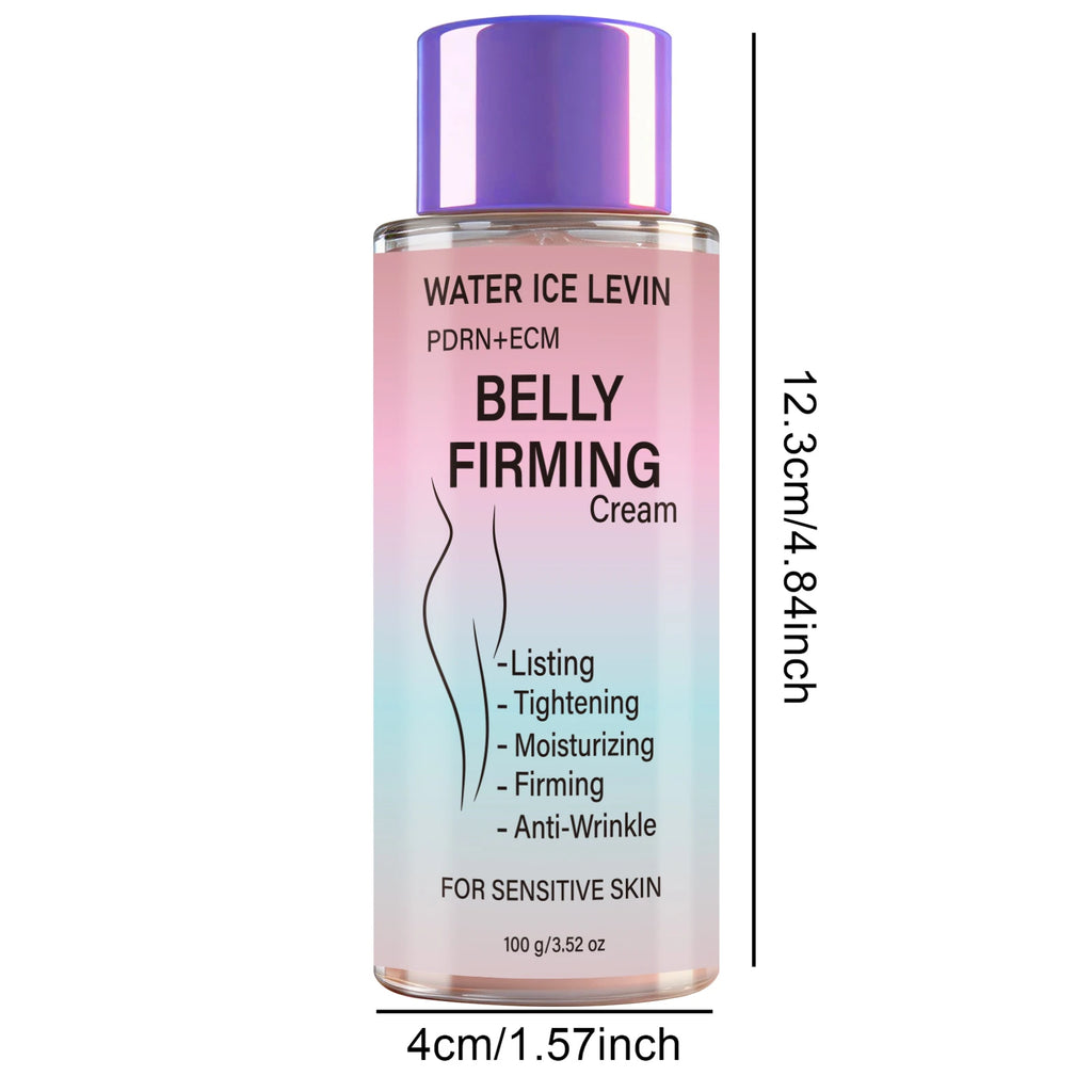 PDRN ECM Belly Firming Cream for Sensitive Skin, Collagen Hydrating Tightening Anti-Wrinkle Abdominal Care
