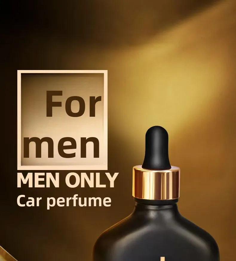 Car Perfume Refill Liquid for Men, High-End Car Essential Oil, Cologne, Long-Lasting Light Fragrance in the Car, Car Aromatherapy