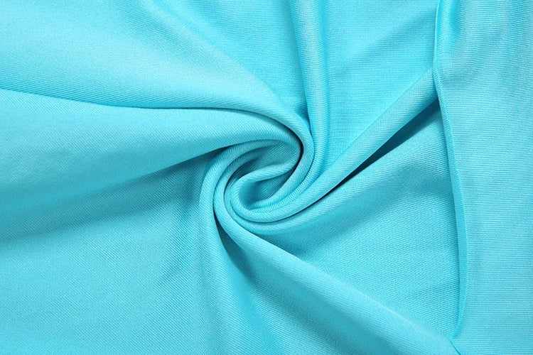 Joskaa Buckle Patchwork Blue Dress Woman Sexy  V-Neck Sleeveless Hollow Design Bodycon Mini Dresses Beachwear Party Clubwear