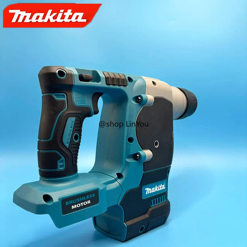 Makita Electric Cordless Brushless Hammer Drill Rechargeable Rotary Hammer Drilling and Chiseling High torque power Tool